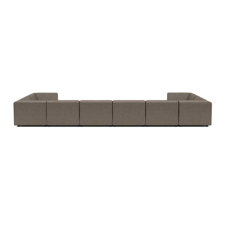 CHILL LOUNGESET U-XL + 2 OTTOMAN