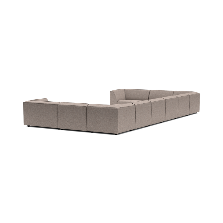 CHILL LOUNGESET U-XL + 2 OTTOMAN