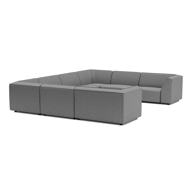 CHILL LOUNGESET U-SEATER + OTTOMAN