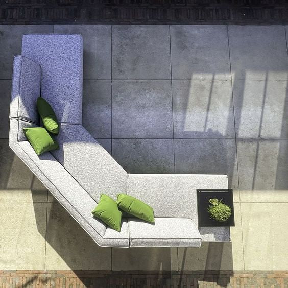 EURO LUX LIFE. This Bubalou outdoor sofa is a lounge set made of the best materials possible. The all-weather set looks like an indoor sofa and has a timeless design. The outdoor sofa is so comfortable you just can't get enough, and that's what makes this