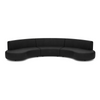 BENDED SOFA - DELUXE ANTHRACITE