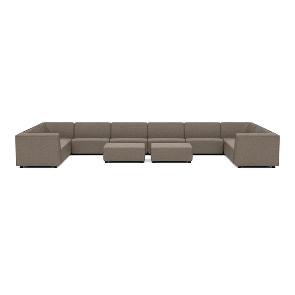 CHILL LOUNGESET U-XL + 2 OTTOMAN
