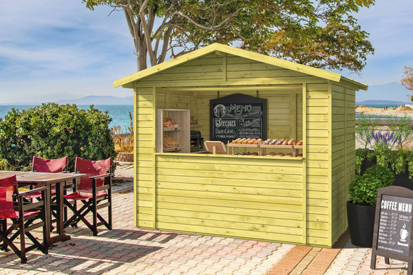 Mika Outdoor Kiosk kit 3/4" thick walls