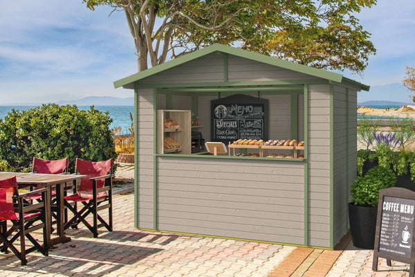 Mika Outdoor Kiosk kit 3/4" thick walls