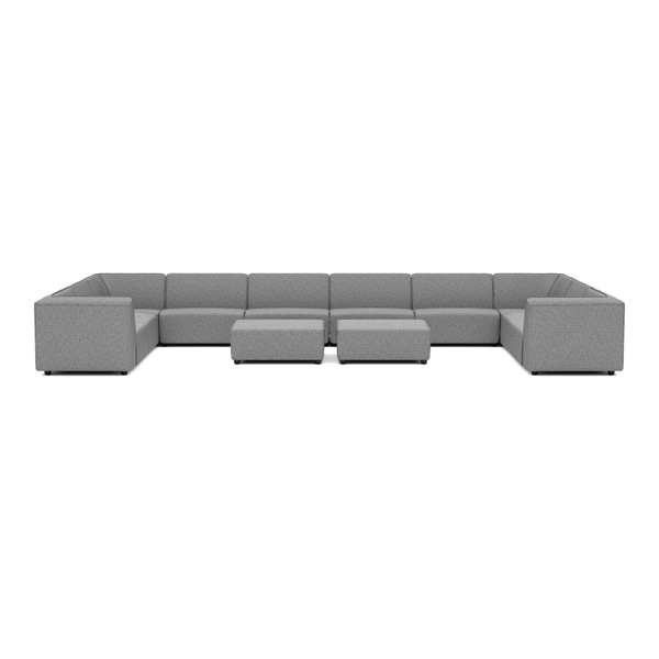 CHILL LOUNGESET U-XL + 2 OTTOMAN