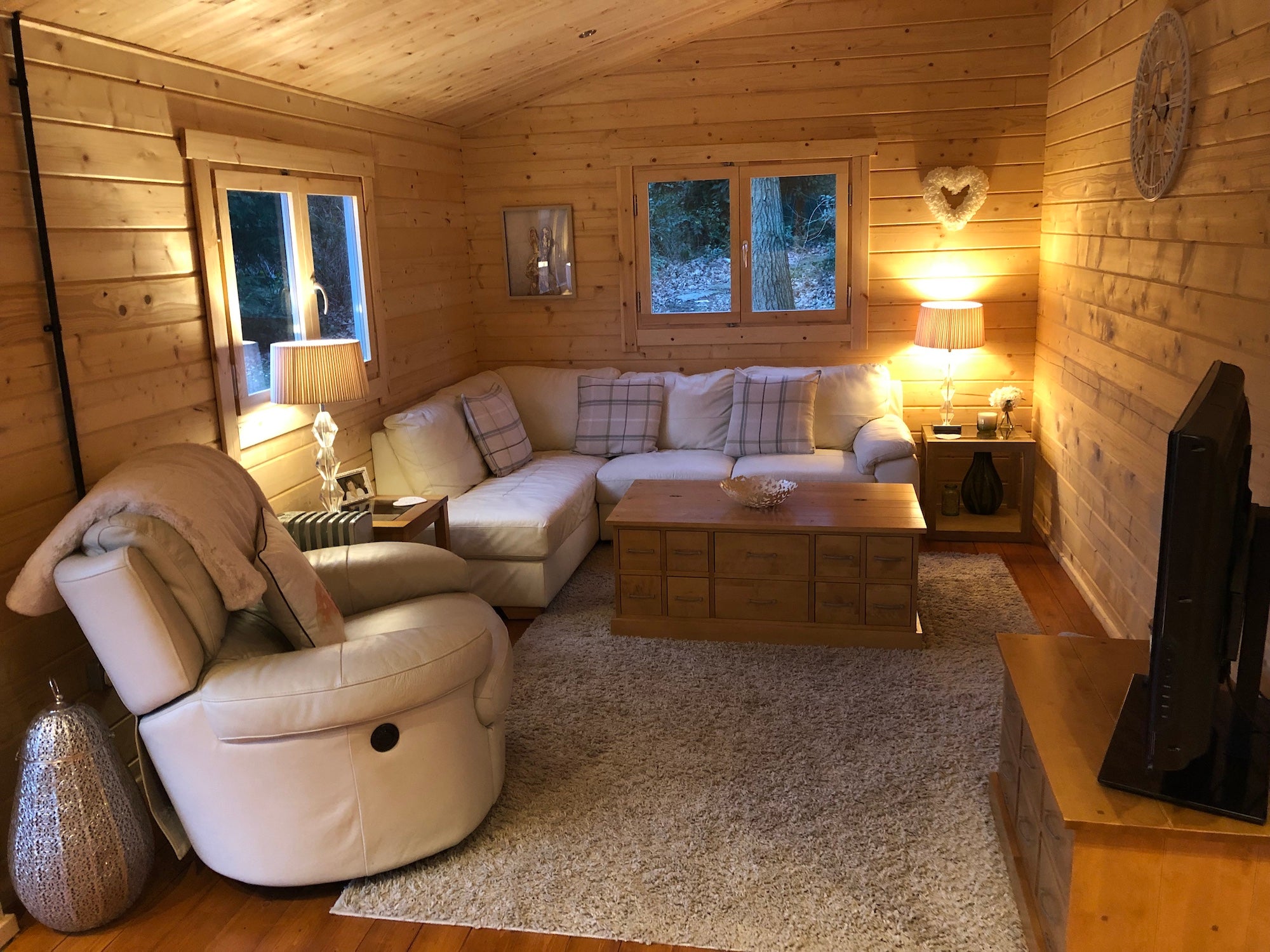 Skerries 70MM  Log Cabin Cottage Prefab Affordable House 34'.4