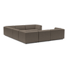 CHILL LOUNGESET U-SEATER + OTTOMAN