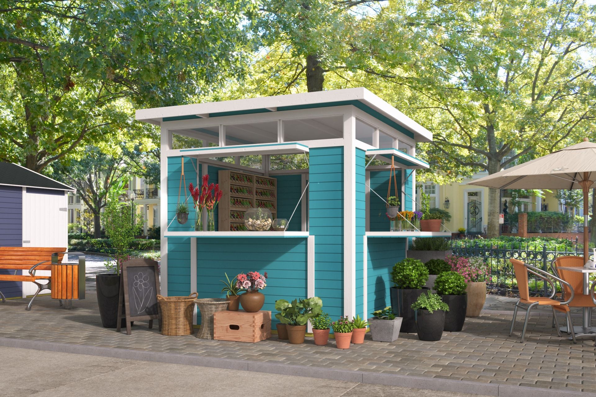 Claus Outdoor Kiosk