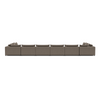 LUXURY LOUNGE SET U-SOFA 340 x 680 x 340 (11',2" x 22',3" x 11',2")