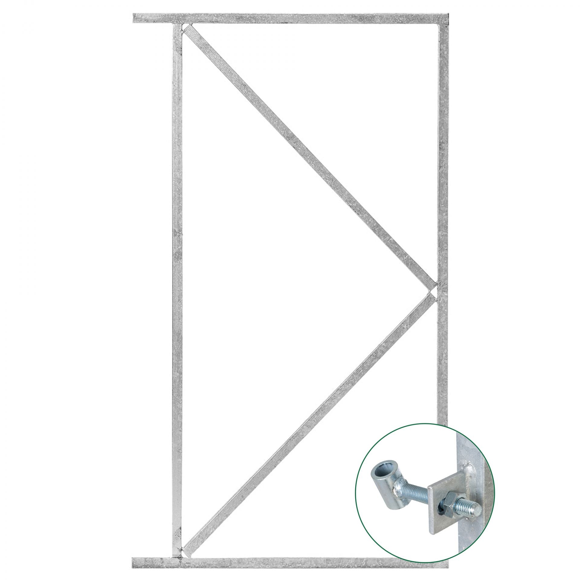 Backyard Galvanized Door Frame Kit  (52