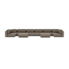 LUXURY LOUNGE SET U-SOFA 230 x 680 x 230  (7',6" x 22',3" x 7',6")