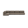 LUXURY LOUNGE SET LEFT CORNER 230 x 450 (7',5" x 14',8")