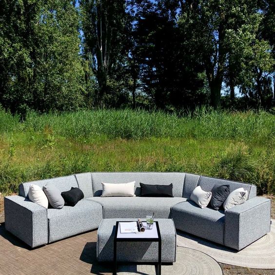 KNIQ CORNER OUTDOOR SOFA 6-PERSON