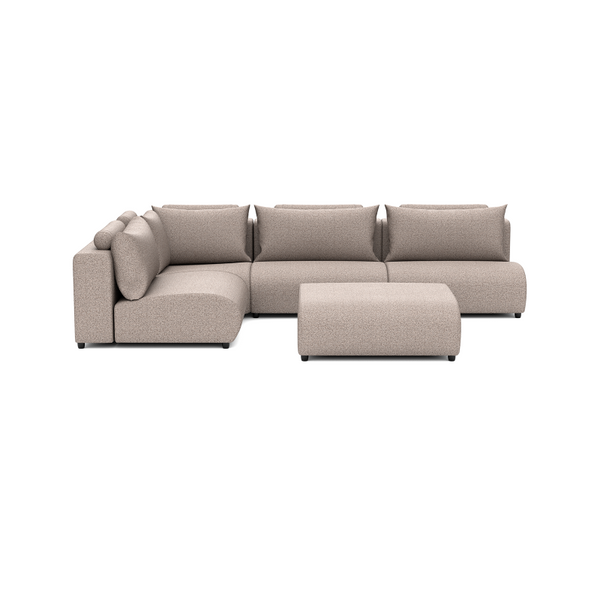 LUXURY LOUNGE SET LEFT CORNER 230 x 340 (LINKS) 7',5" x 11',2"