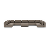 LUXURY LOUNGE SET U-SOFA 340 x 570 x 340  (11',2" x 18',7" x 11',2")