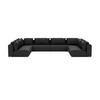 LUXURY LOUNGE SET U-SOFA 340 x 460 x 340  (11',2" x 15',1" x 11',2")