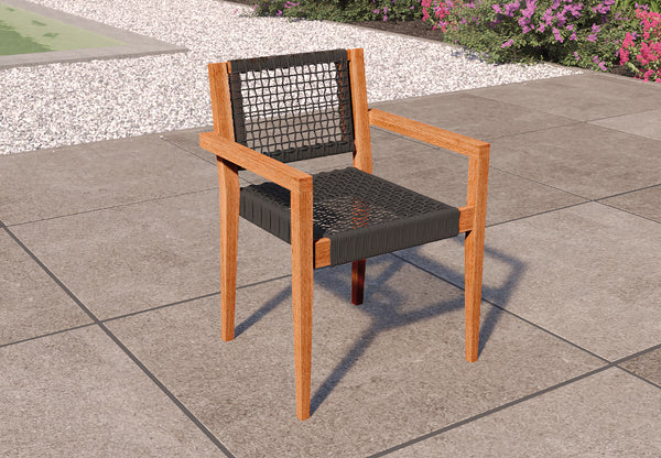Toledo Stackable Teak Chair