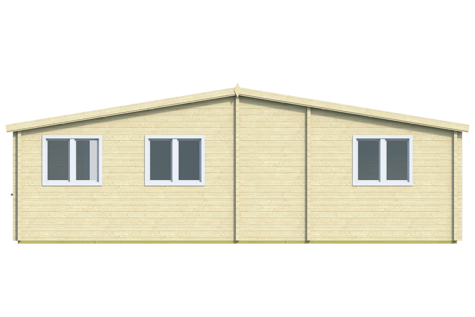 Azores 70MM Log Cabin Cottage Prefab Affordable House 30'.9