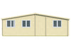 Azores 70MM Log Cabin Cottage Prefab Affordable House 30'.9" x 27'.8" (860 SQ FT)