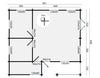 Azores 70MM Log Cabin Cottage Prefab Affordable House 30'.9" x 27'.8" (860 SQ FT)