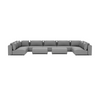 LUXURY LOUNGE SET U-SOFA 340 x 570 x 340  (11',2" x 18',7" x 11',2")