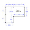 Mykonos Diy Flat Roof Pavilion kit (20' x 17')