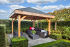 Lindos Diy Pyramid Hip Roof Gazebo (14' x 14')