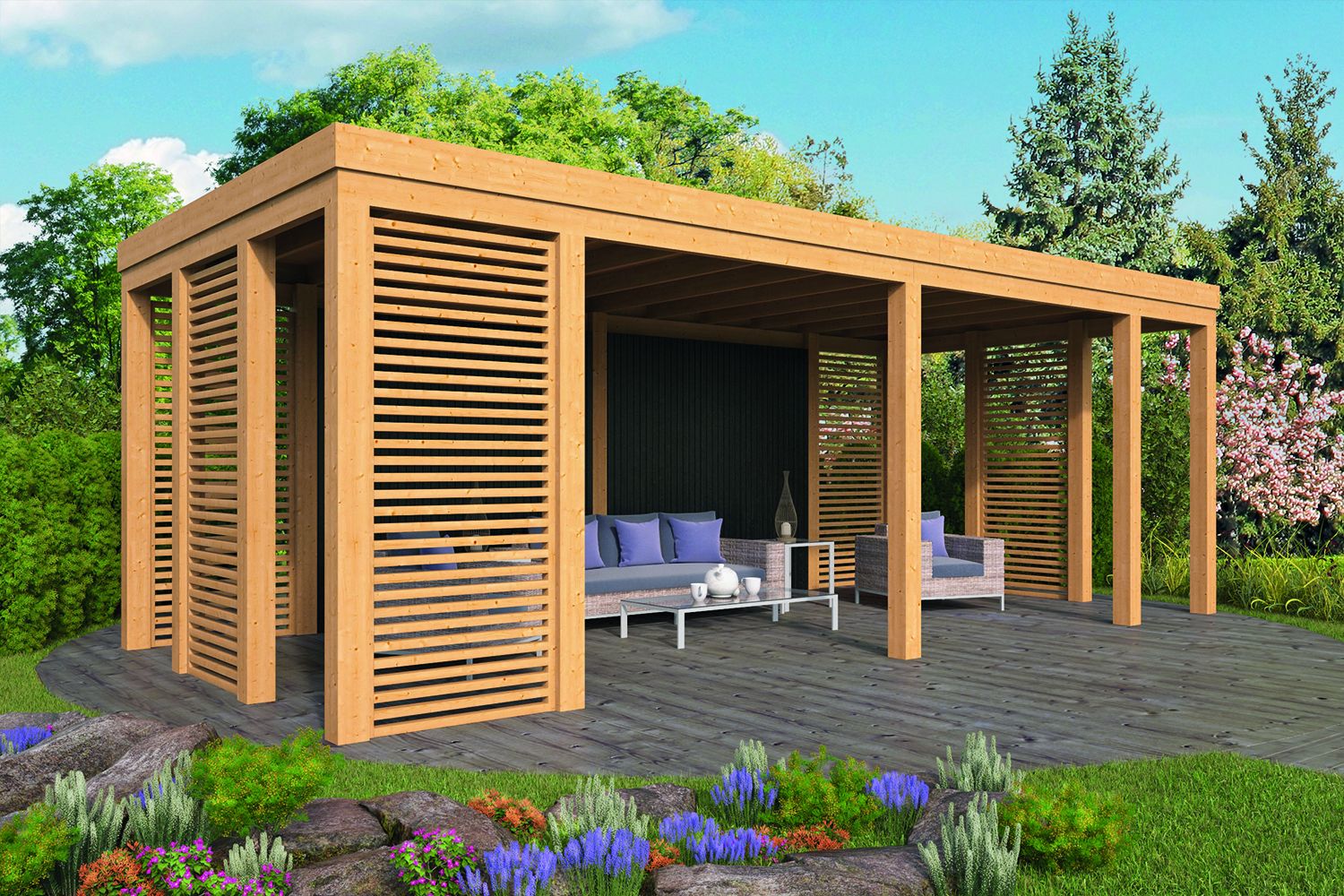 Miami louvers wall module (W 39