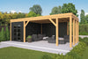 Miami Cabana/Pavilion Flat Roof Shelter