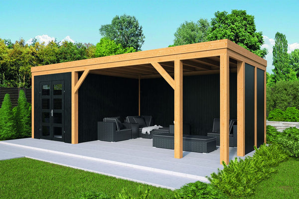 Miami Slatted Wall Module (W 39" x H 92")