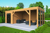 Miami Cabana/Pavilion Flat Roof Shelter