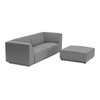 CHILL LOUNGE SET 3-SEATER + OTTOMAN