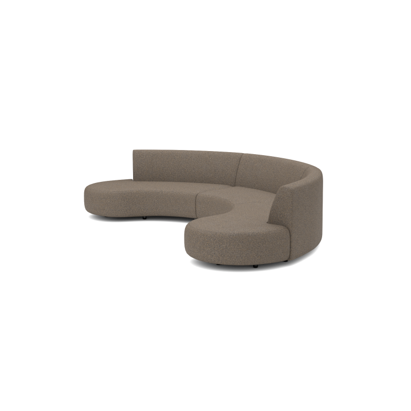 BENDED SOFA - DELUXE CHARCOAL