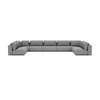 LUXURY LOUNGE SET U-SOFA 340 x 570 x 340  (11',2" x 18',7" x 11',2")