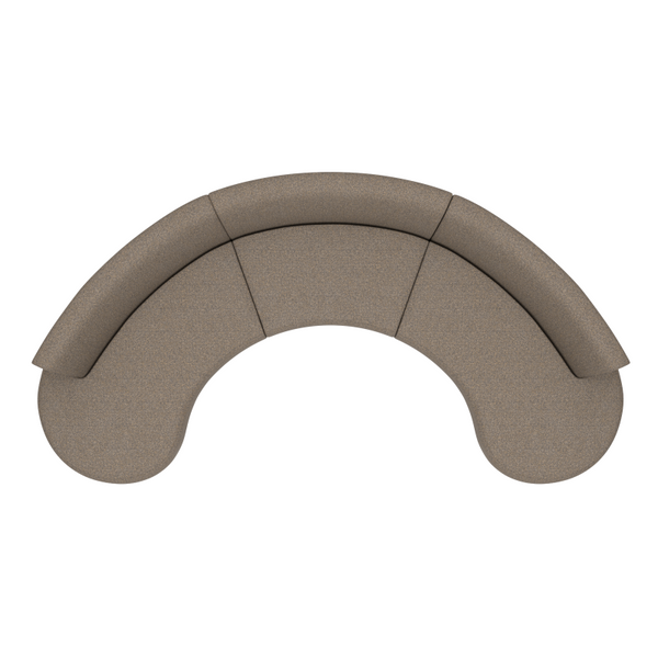 BENDED SOFA - DELUXE CHARCOAL