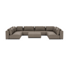LUXURY LOUNGE SET U-SOFA 340 x 460 x 340  (11',2" x 15',1" x 11',2")