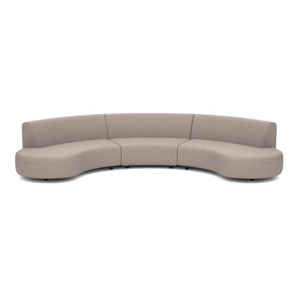 BENDED SOFA - DELUXE LIGHT TAUPE