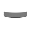 BENDED SOFA - DELUXE STEEL