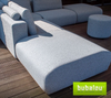 LUXURY LOUNGE SET U-SOFA 230 x 570 x 230  (7',6" x 18',7" x 7',6")