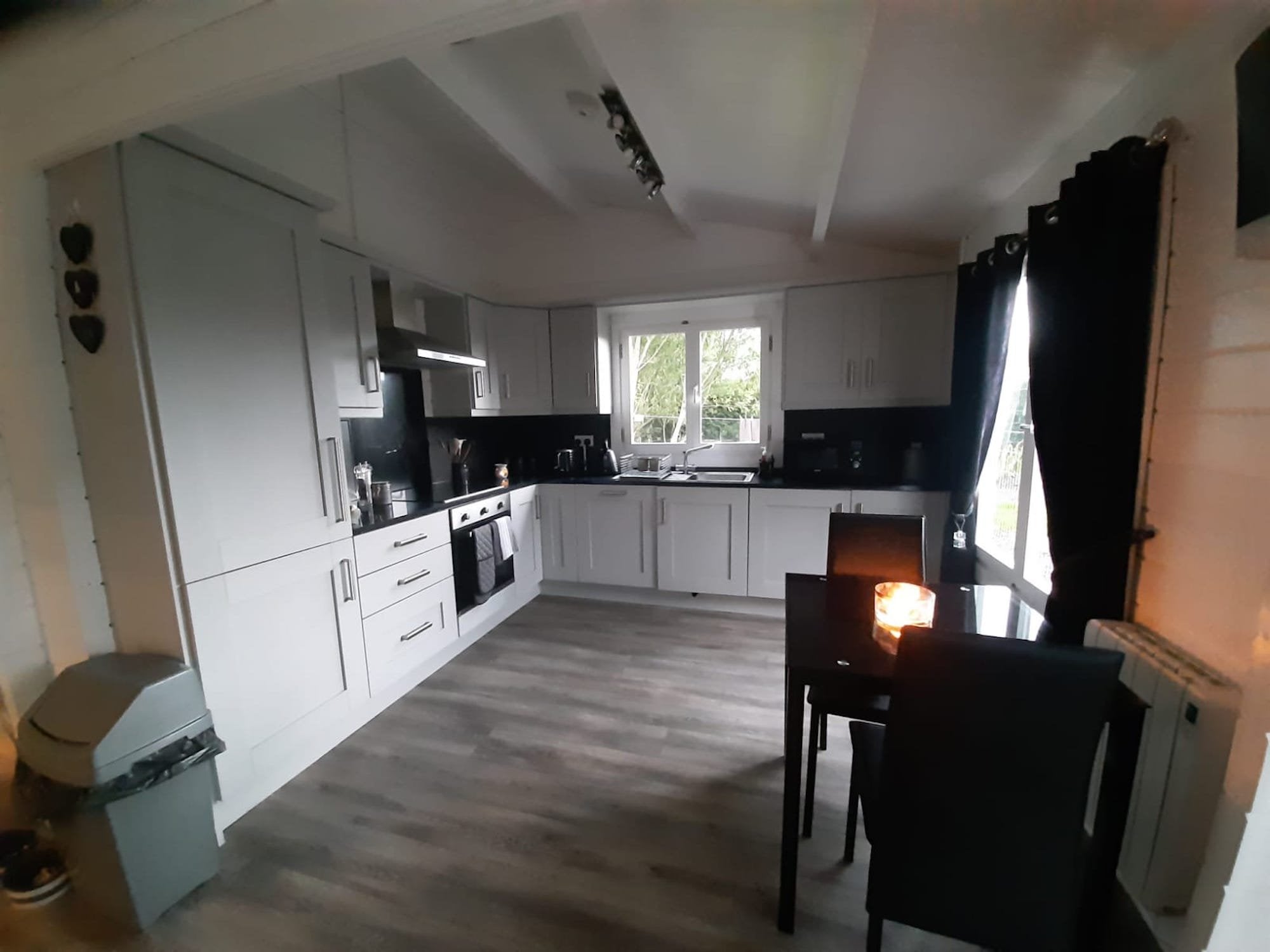 Mullingar 70MM  Log Cabin Cottage Prefab Affordable House 28' x 26' (728 SQ FT)