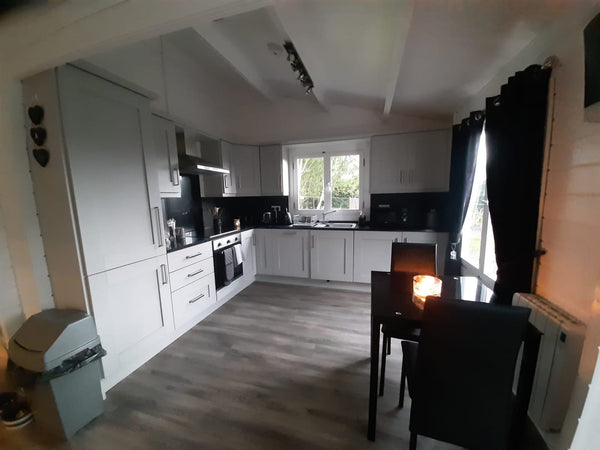 Mullingar 70MM  Log Cabin Cottage Prefab Affordable House 28' x 26' (728 SQ FT)