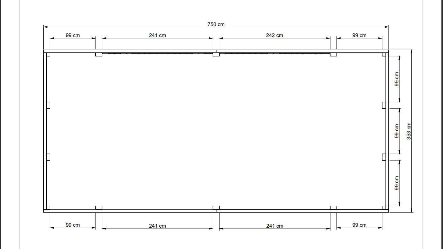 Miami Flat Roof Shelter/Pavilion