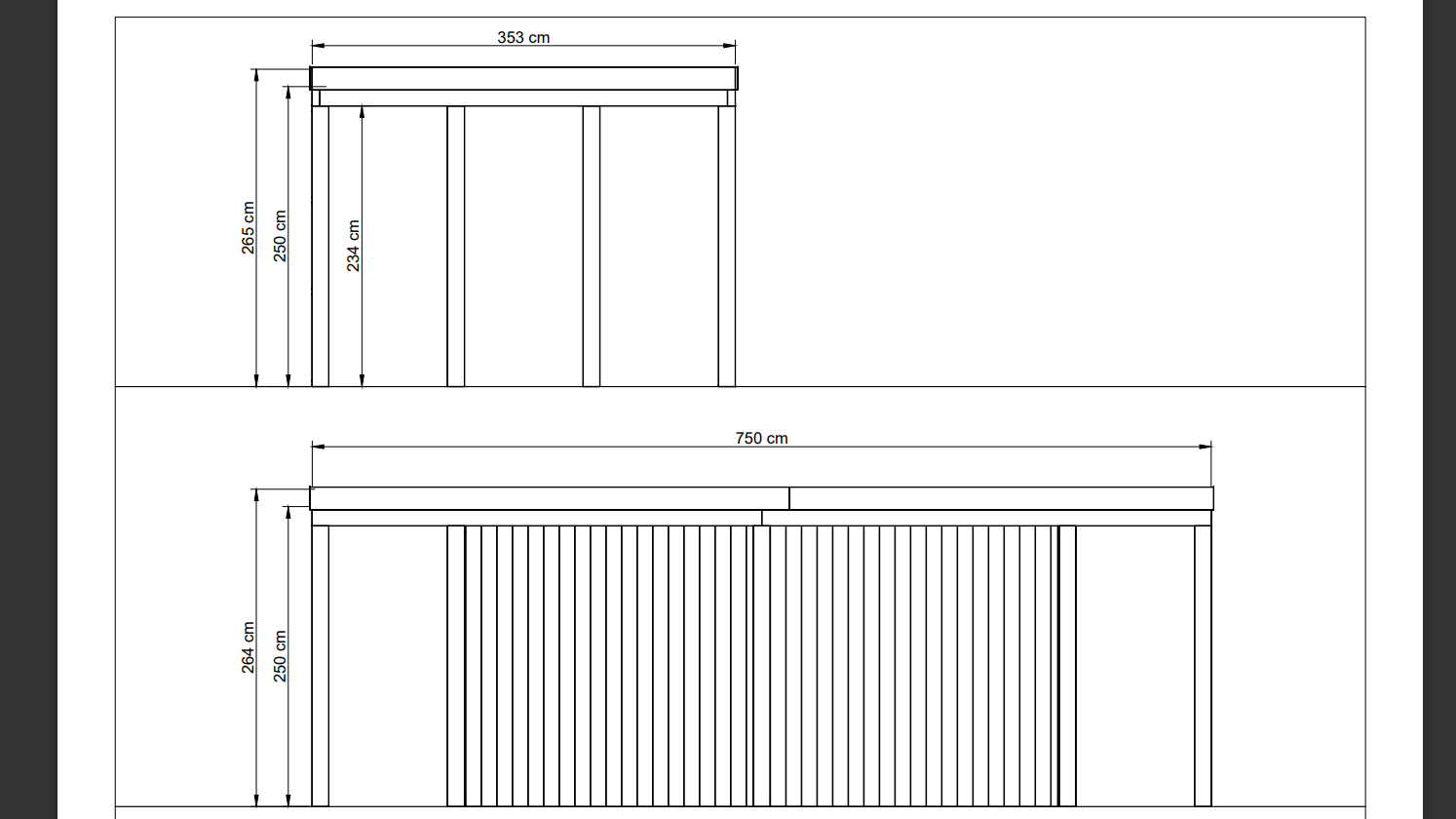 Miami Flat Roof Shelter/Pavilion