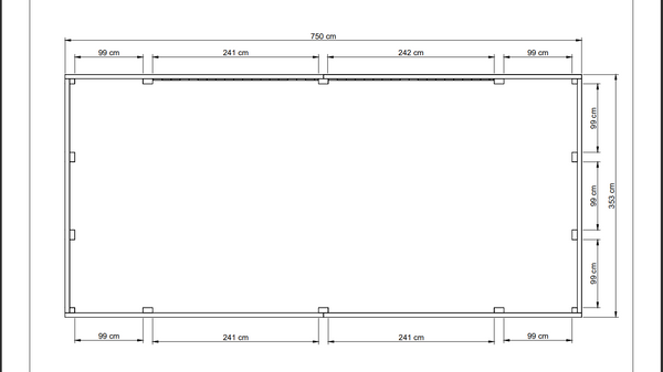Miami Flat Roof Shelter/Pavilion