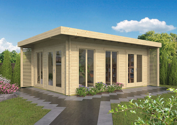 Peninsula - Log Cabin, Cabana, Pool House
