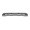 LUXURY LOUNGE SET U-SOFA 340 x 680 x 340 (11',2" x 22',3" x 11',2")
