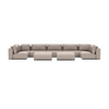 LUXURY LOUNGE SET U-SOFA 230 x 570 x 230  (7',6" x 18',7" x 7',6")