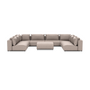 LUXURY LOUNGE SET U-SOFA 340 x 460 x 340  (11',2" x 15',1" x 11',2")