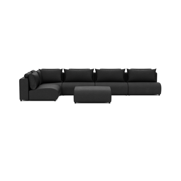 LUXURY LOUNGE SET LEFT CORNER 230 x 450 (7',5" x 14',8")