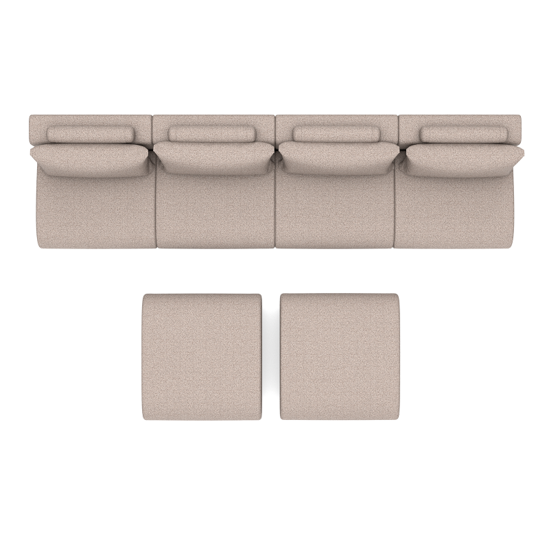LUXURY LOUNGE SET STRAIGHT 440 (14',4